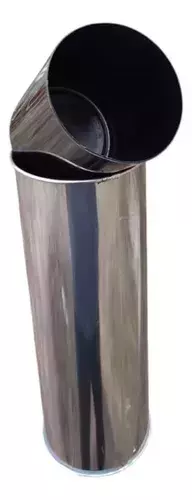 Imagen de Cepillo Limpia Inodoro Porta Escobilla Acero Inoxidable Baño