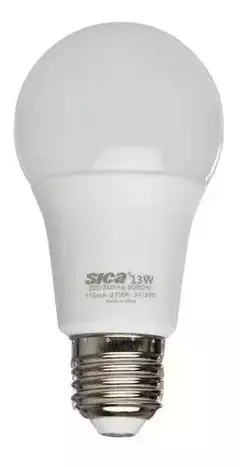 LAMPARA LED 13 W E27 LUZ FRIA SICA