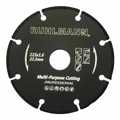 DISCO DE CORTE DIAMANTADO MULTIUSO DE 115 MM