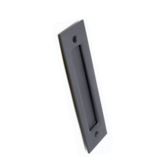 Imagen de KIT GRANERO MAGAZZINO "S" RECTO 2 MTS. + MANIJAS SPINTA NEGRAS ROMA