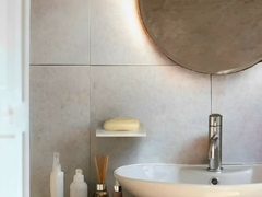 Imagen de JABONERA DE BAÑO CON ESCURRIDOR