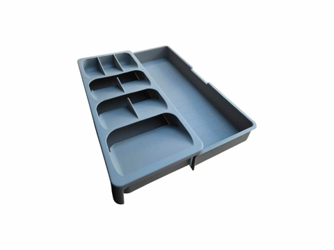 Cubiertero Rectangular Pvc Extensible Organizador Cajón