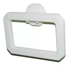 TOALLERO ARO DE PLASTICO BLANCO