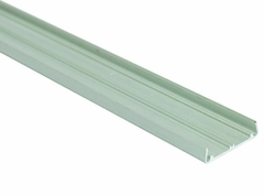TAPA CANTO U FINO DE ALUMINIO X 3 MTS
