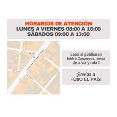 COMBO LANIN MANIJON + MEDIA MANIJA PICAPORTE NEGRO MICRO - Herrajes Danilo