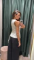 Colete Esther - Off White - hilostore