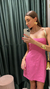 Vestido Betinna - Pink - comprar online