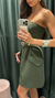Vestido Gaya - Verde - loja online