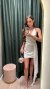 Vestido Karina - Branco