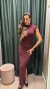 Vestido Malu - Bordo - comprar online