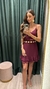 Vestido Gabriela - Vinho
