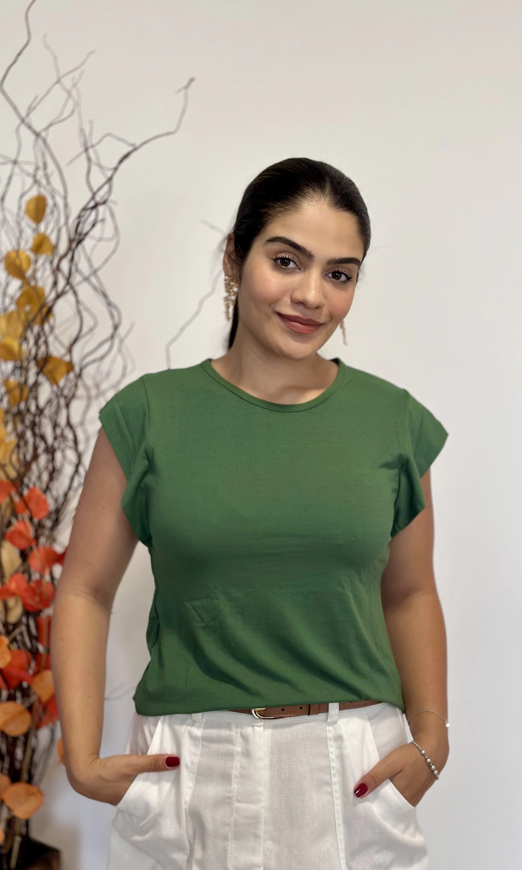 BLUSA MAVIE VERDE BANDEIRA