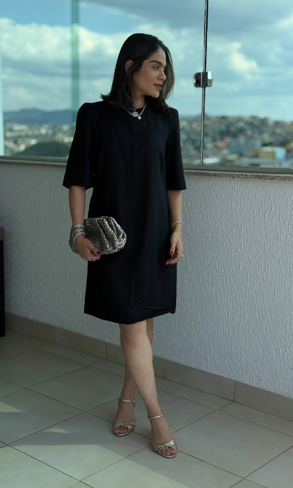 VESTIDO AMANDA PRETO