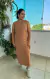 VESTIDO HELOISA CARAMELO