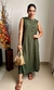 VESTIDO NINA VERDE MILITAR