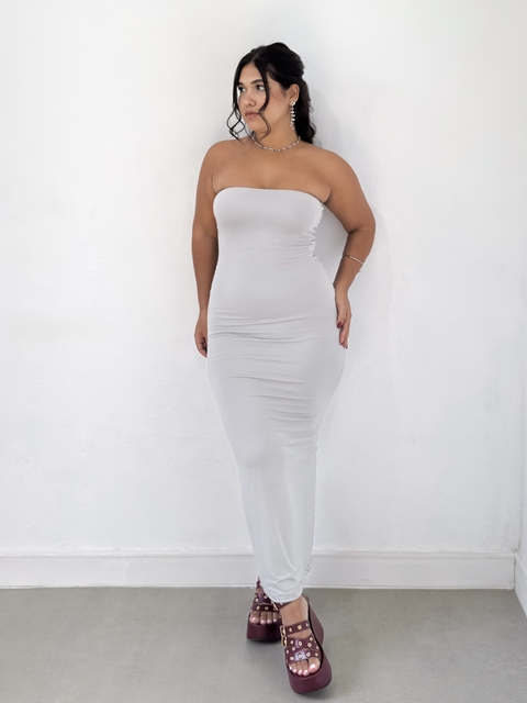 VESTIDO MAYA 2.0 - CINZA - comprar online