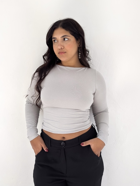 BLUSA CLARA - CINZA - comprar online