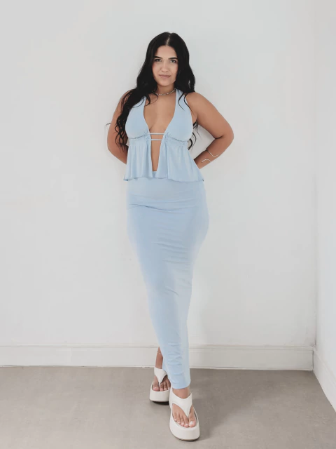 SAIA LIA 2.0 - AZUL BEBÊ - comprar online