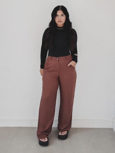 CALÇA HELLEN - MARROM - comprar online