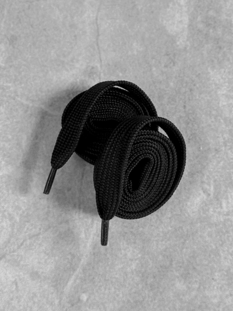 CADARÇO FAT LACE 16MM (PRETO) - comprar online