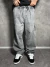 Imagem do Calça Cargo Baggy Spy Estonada Cinza