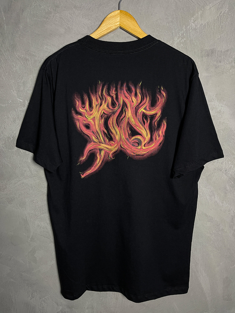 Camiseta Plano C Flames - Preta - comprar online
