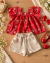 Conjunto Infantil de Lese de Algodão Vermelho - comprar online