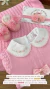 Body gola boneca - Rosa Bebê - comprar online