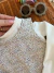 Conjunto Meia Estação Com Vestido Tweed Xadrez - ENCANTOS D´MARIA ACESSÓRIOS E CONFECÇÕES LTDA.