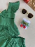 Conjunto Infantil Laçarie Verde - ENCANTOS D´MARIA ACESSÓRIOS E CONFECÇÕES LTDA.