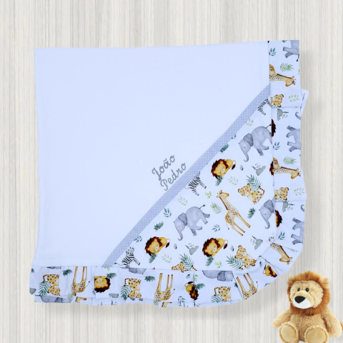 Manta Infantil Safari Personalizada