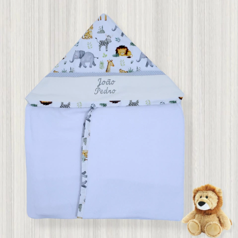 Toalha Safari Infantil Personalizada