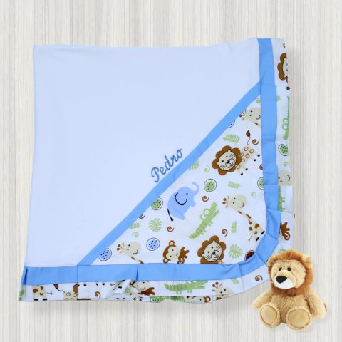 Manta Infantil Safari Personalizada