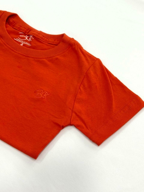 T Shirt Masculina Vermelho Telha (Forma Pequena) - comprar online