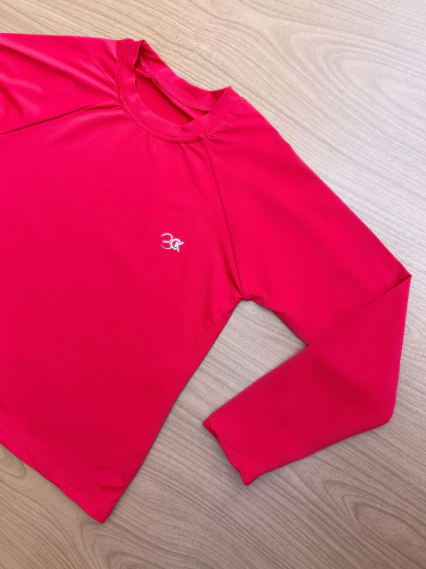 Camisa UV vermelha