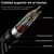 Cable De Datos Multifuncional Usb Carga Rápida Ringke 3 en 1 Color Negro - comprar online