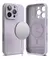 Funda Ringke Silicone Magnetic Para iPhone 16 Pro Max Purple
