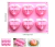 Molde de Silicona 6 Corazones Diamante - comprar online