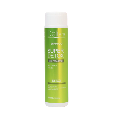 Shampoo Super Detox Dellara Cosméticos 300ml