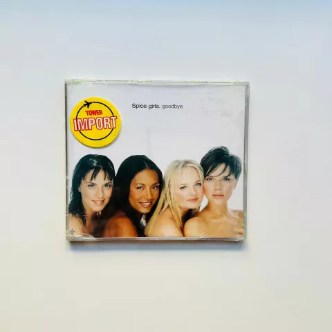 SPICE GIRLS: GOODBYE CD SINGLE UK PT 1 LACRADO TOWER RECORDS