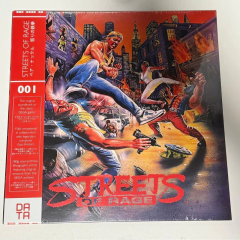 STREETS OF RAGE: THE ORIGINAL SOUNDTRACK LP + LITHO