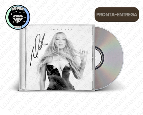 MARIAH CAREY: Here For It All CD Signed (Webstore Exclusive) RARIDADE - comprar online
