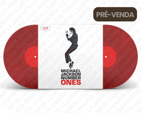 MICHAEL JACKSON: Number Ones LP 2x Red Opaque Set (Target Exclusive) - comprar online
