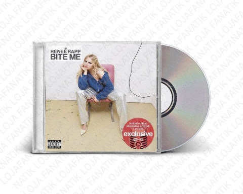 RENEE RAPP: Bite Me CD Alternate Cover + Poster (Target Exclusive) - comprar online