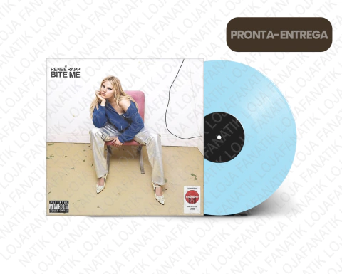 RENEE RAPP: Bite Me LP Baby Blue Alternate Cover + Poster (Target Exclusive) - comprar online