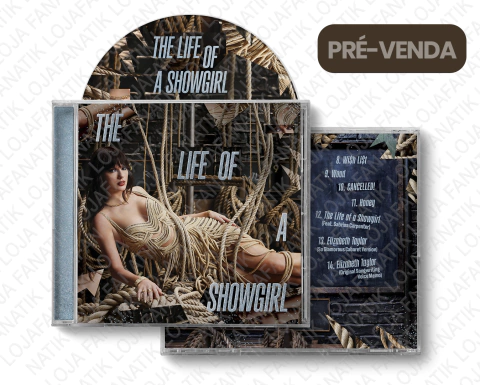 TAYLOR SWIFT: The Life Of a Showgirl CD + Signed Card
