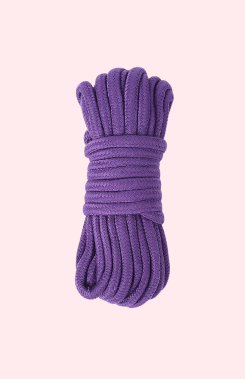 Corda Shibari Roxa 10M - comprar online