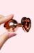 Plug Anal M | Rosé Coração