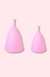 Kit 2 Coletores Menstrual de Silicone