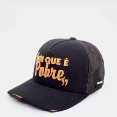 Boné "Nói que é Pobre" PRETO - comprar online
